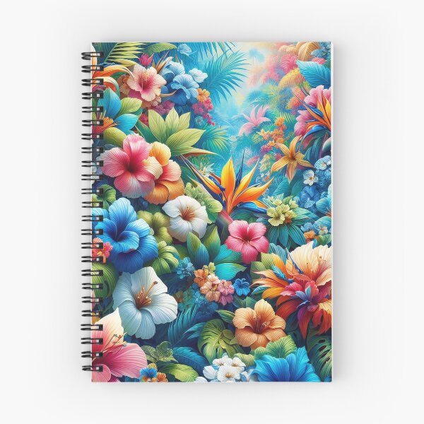 Item preview, Floral Radiance A Luminous Journey Through Tropical Botanics designed and sold by ArtComixHaven.