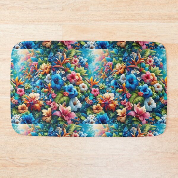 Item preview, Floral Radiance A Luminous Journey Through Tropical Botanics designed and sold by ArtComixHaven.