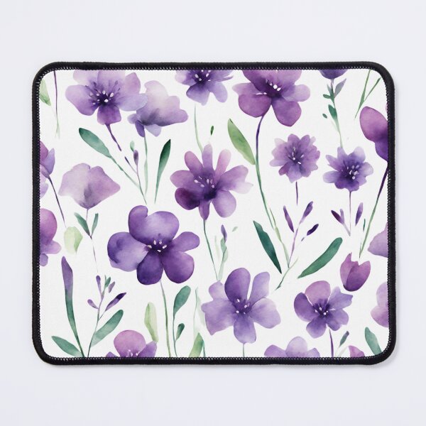 Item preview, Charming Aquarelle Flower: Soft Hues and Detailed Floral Pattern designed and sold by Blink Art Studio.