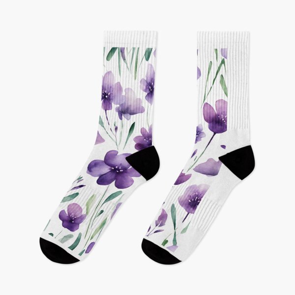 Item preview, Charming Aquarelle Flower: Soft Hues and Detailed Floral Pattern designed and sold by Blink Art Studio.