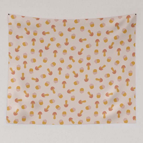 Item preview, Acorns and Mushrooms designed and sold by Menina Lisboa.
