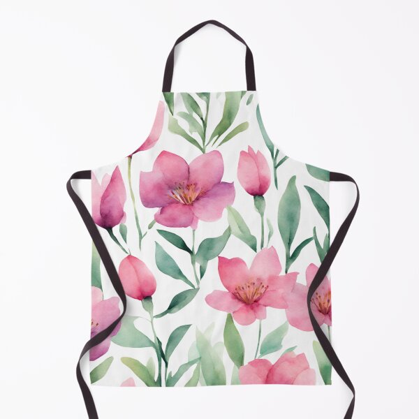 Item preview, Charming Aquarelle Flower: Soft Hues and Detailed Floral Pattern designed and sold by Blink Art Studio.