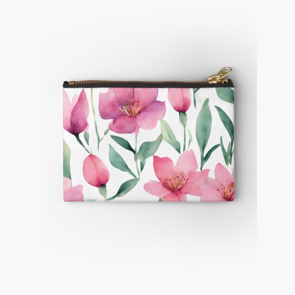 Item preview, Charming Aquarelle Flower: Soft Hues and Detailed Floral Pattern designed and sold by Blink Art Studio.