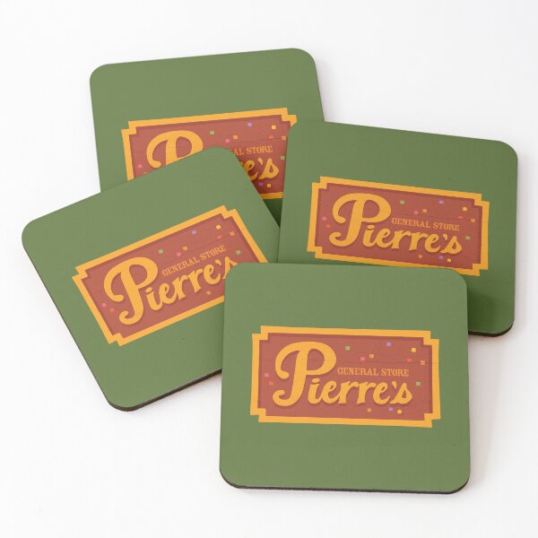 Item preview, Stardew Valley Pierre's General Store Sign Logo designed and sold by greermiceli.
