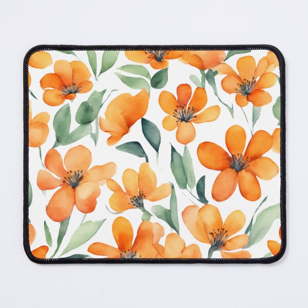 Item preview, Charming Aquarelle Flower: Soft Hues and Detailed Floral Pattern designed and sold by Blink Art Studio.