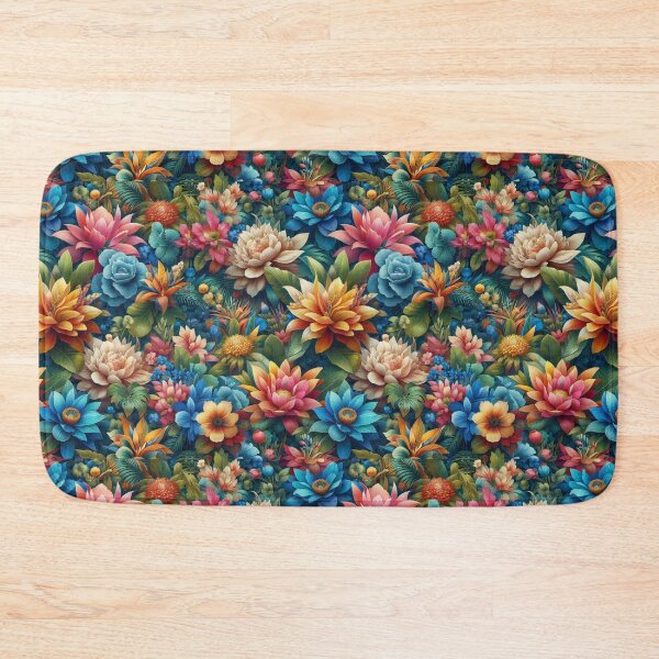 Item preview, Floral Majesty A Kaleidoscope of Blooms in Splendid Array designed and sold by ArtComixHaven.