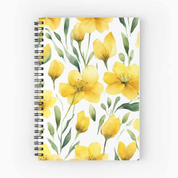 Item preview, Charming Aquarelle Flower: Soft Hues and Detailed Floral Pattern designed and sold by Blink Art Studio.