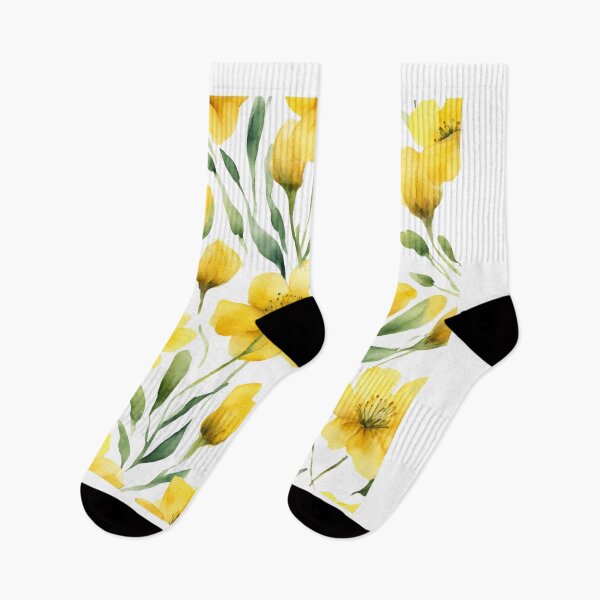 Item preview, Charming Aquarelle Flower: Soft Hues and Detailed Floral Pattern designed and sold by Blink Art Studio.