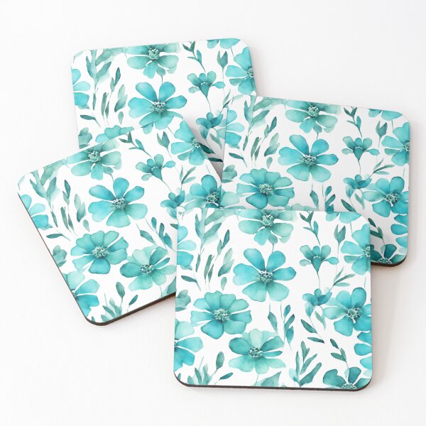 Item preview, Charming Aquarelle Flower: Soft Hues and Detailed Floral Pattern designed and sold by Blink Art Studio.