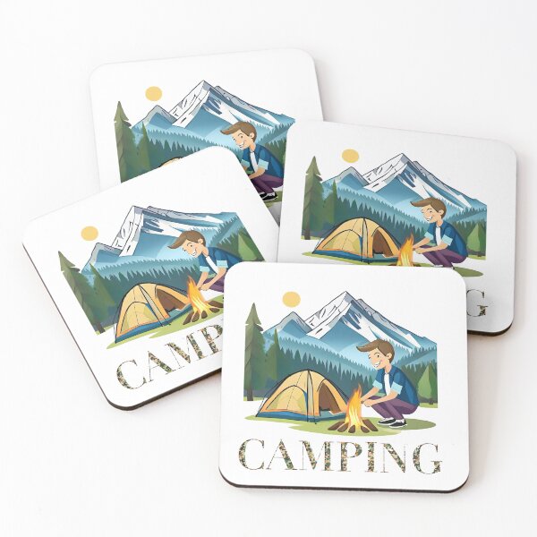 Item preview, Camping designed and sold by ArtShare.