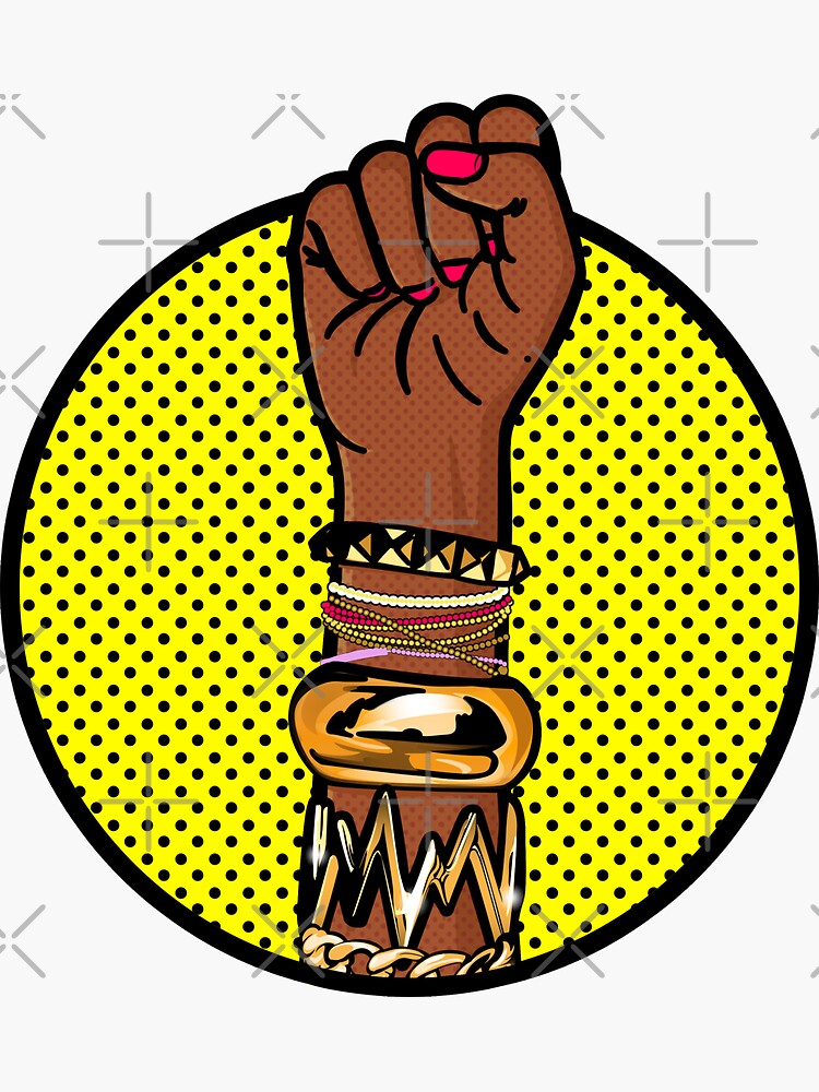 "Resist fist face mask" Sticker for Sale by zummi | Redbubble