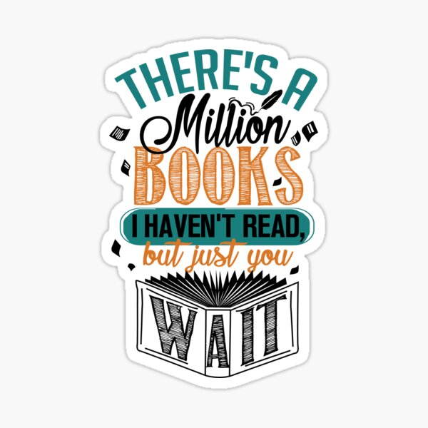 Million Books Sticker