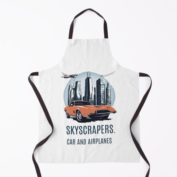 Item preview, Cool t-shirt for lovers of skyscrapers and planes and cars-.'SKYCRAPERS.CAR AND AIRPLANES'. designed and sold by Gadget80.