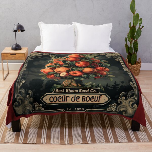 Item preview, Coeur de Boeuf Apple Seed Packet - Heirloom Package Design  designed and sold by David Balzen.