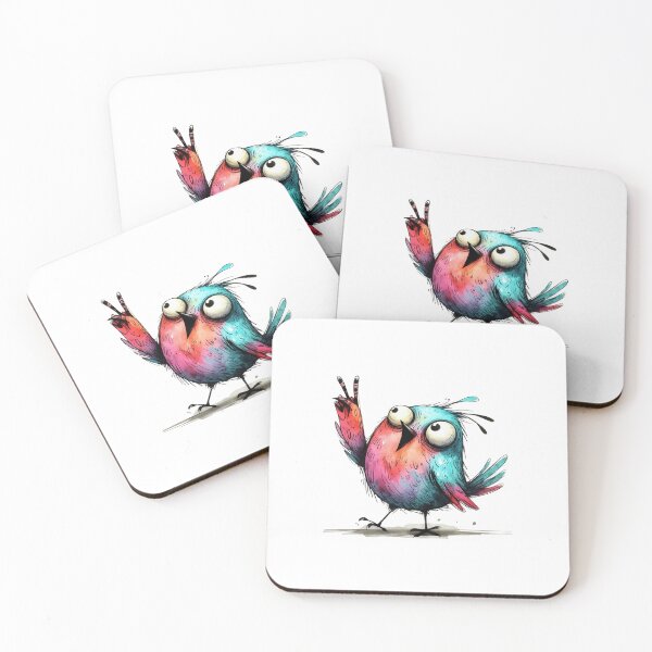 Item preview, Funny Crazy Bird designed and sold by UMakusia.