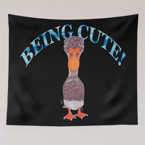 Item preview, INDIAN RUNNER DUCK BEING CUTE designed and sold by BeritValk.