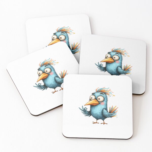 Item preview, Funny Crazy Bird designed and sold by UMakusia.