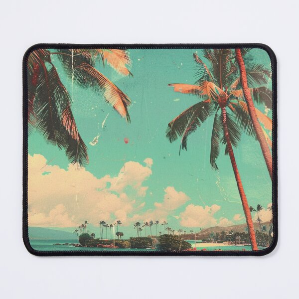 Item preview, Vintage Tropical Hawaii Beach Scenery Minimalist Art designed and sold by LVTFCOarts.