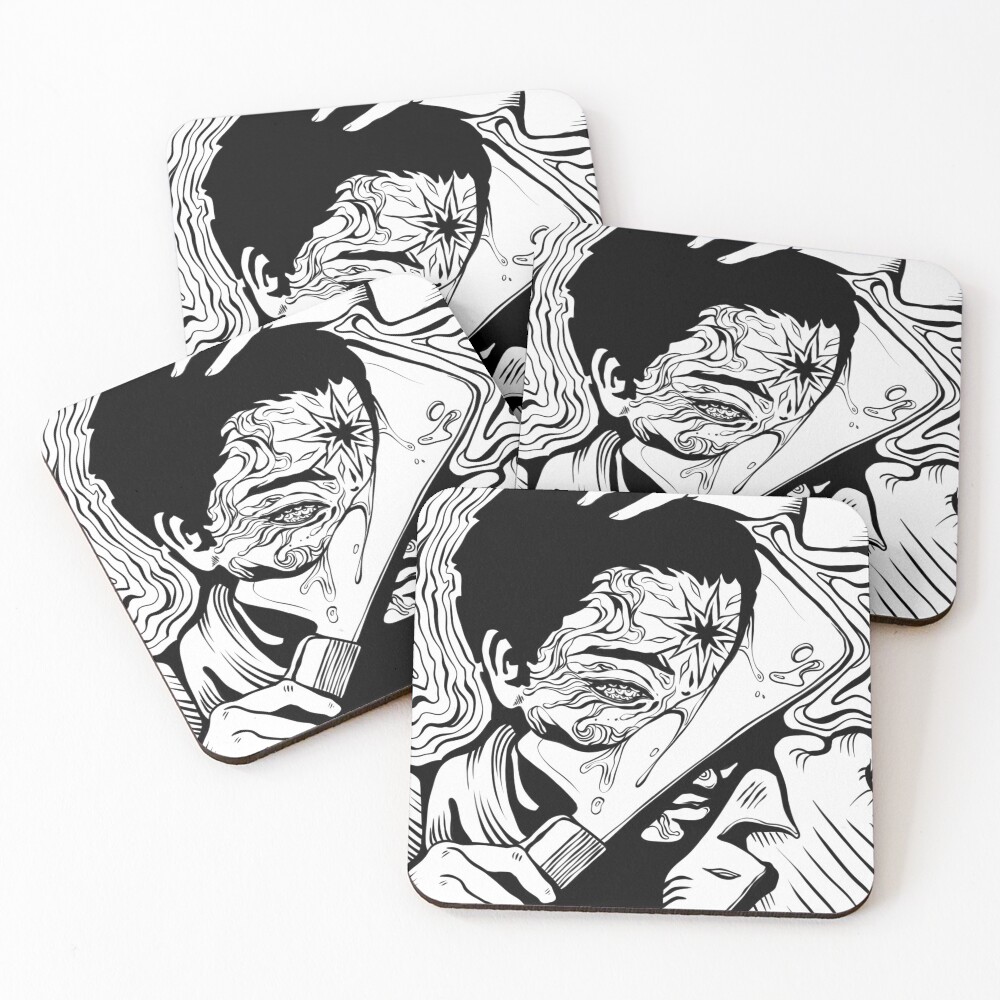 Item preview, Coasters (Set of 4) designed and sold by MiniMleko.