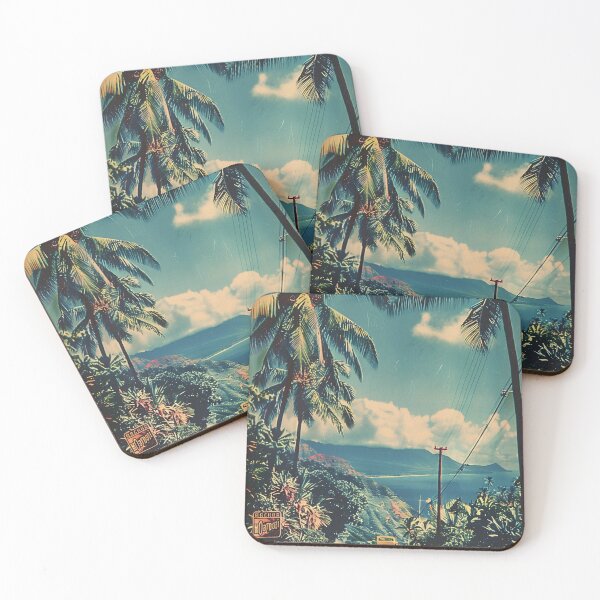 Item preview, Vintage Hawaii Nature 60s Scenery Nostalgic Graphic designed and sold by LVTFCOarts.