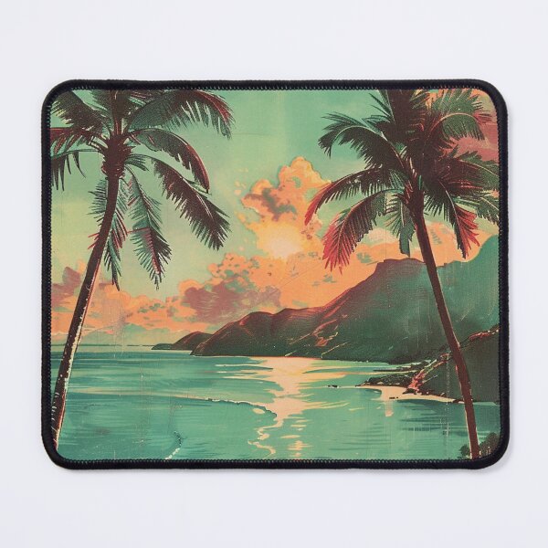 Item preview, Vintage Hawaii Sunset Aesthetic Surreal Graphic Art designed and sold by LVTFCOarts.