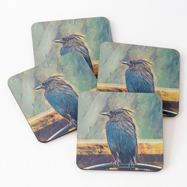 Item preview, Rainy Steller's Jay designed and sold by KetotheCat.