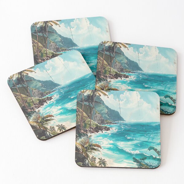 Item preview, Vintage Tropical Hawaiian Beach Aesthetic Vibe designed and sold by LVTFCOarts.