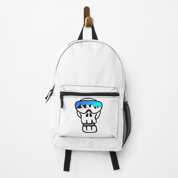 Item preview, Skiing Skull: Funny Digital Drawing with Goggles designed and sold by RiciPaneto.
