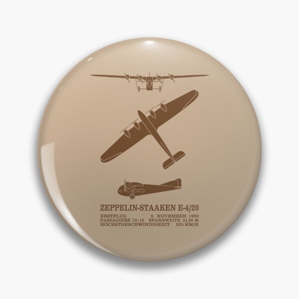Aperçu de l'œuvre Zeppelin-Staaken E-4 20 diagrammes infographiques créée et vendue par MilitaryMart.