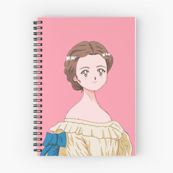 Item preview, Cute 1850's Girl 90's Anime Style illustration designed and sold by MariOyama.