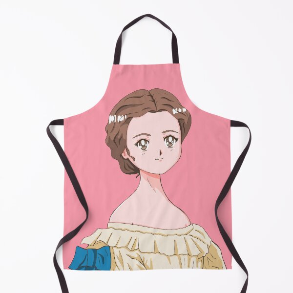 Item preview, Cute 1850's Girl 90's Anime Style illustration designed and sold by MariOyama.