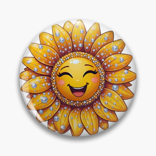 Item preview, Golden Glow: Sparkling Sunflower designed and sold by AI-Only Creations.