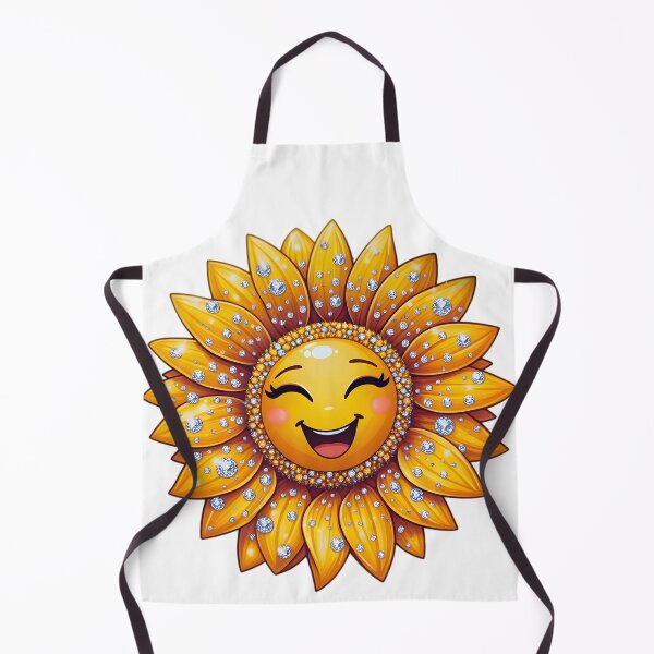 Item preview, Golden Glow: Sparkling Sunflower designed and sold by AI-Only Creations.