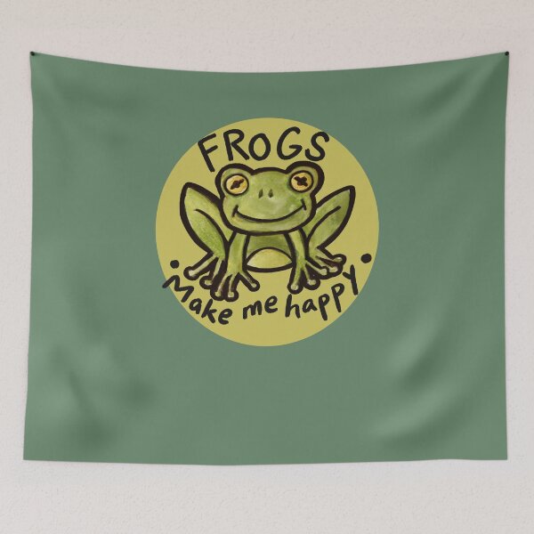 Item preview, Frogs make me Happy designed and sold by FrictionMaxxing.