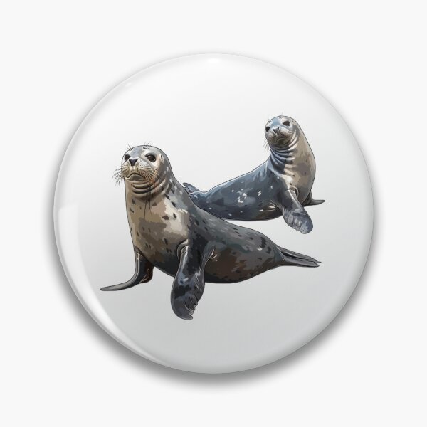 Item preview, Serene Seals Basking in Tranquil Repose designed and sold by NatureSyllabus.