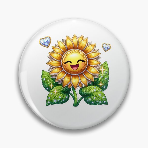 Item preview, Diamond Sunburst: Radiant Bloom designed and sold by AI-Only Creations.