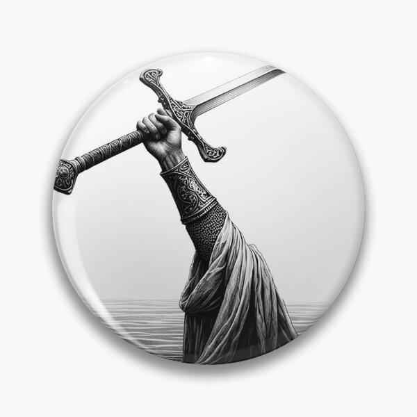 Artikelvorschau, Lady und Excalibur entworfen und verkauft von Foxlindesigns.