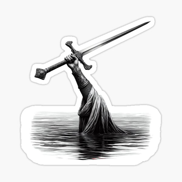 Artikel-Vorschau von Lady und Excalibur, designt und verkauft von Foxlindesigns.