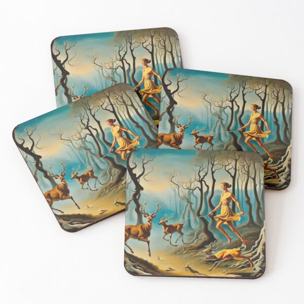 Item preview, Diana chasing deer designed and sold by George Hutton Hunter.