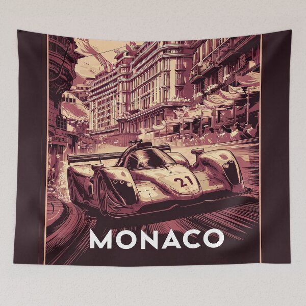 Item preview, Monaco Vintage Race designed and sold by Alluring Strokes Repository.
