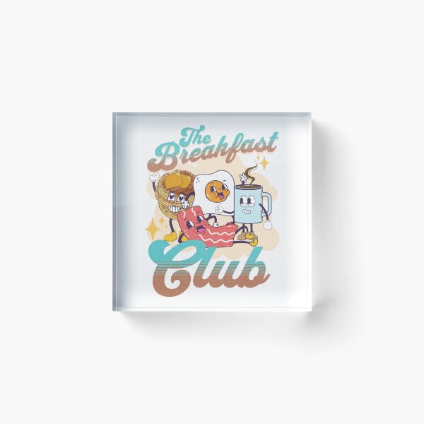 Item preview, Breakfast Club/ Breakfast Lovers/ Retro Cartoon Style Print designed and sold by Thehatinthecat.