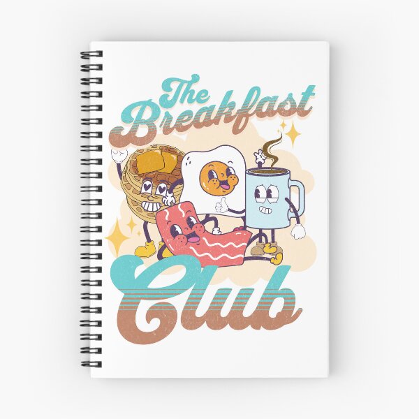 Item preview, Breakfast Club/ Breakfast Lovers/ Retro Cartoon Style Print designed and sold by Thehatinthecat.