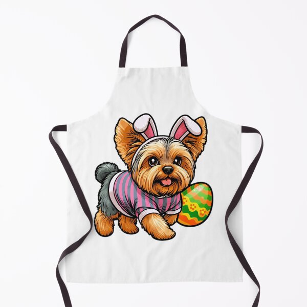 Item preview, Yorkie Easter Joy: Bunny Chic designed and sold by EpicPaws.