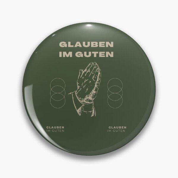 Item preview, Glaube an das Gute | Green Background designed and sold by RM-Journey.