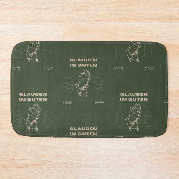 Item preview, Glaube an das Gute | Green Background designed and sold by RM-Journey.