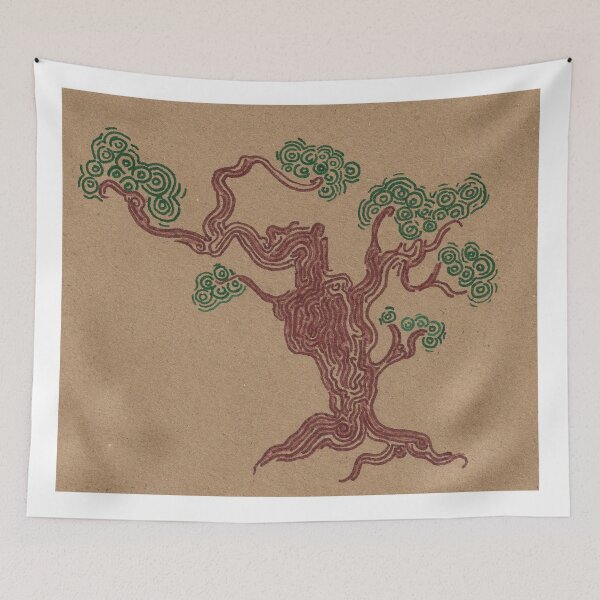 Item preview, Gnarled Tree Doodle designed and sold by jonnygreatbrow.