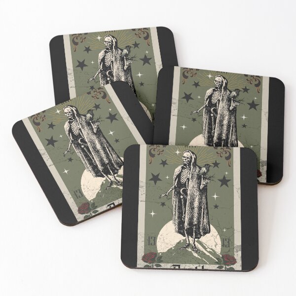 Item preview, The Death Tarot Card / Tarot Death Print designed and sold by Thehatinthecat.