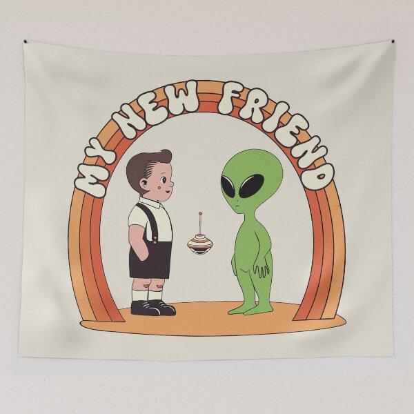 Item preview, My new friend Alien designed and sold by HyggeArte.