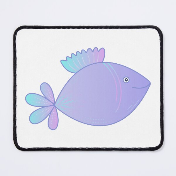 Item preview, Gradient fish, cute illustration designed and sold by OM-lova.