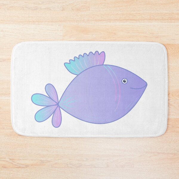 Item preview, Gradient fish, cute illustration designed and sold by OM-lova.